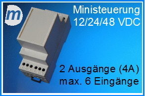 Ministeuerung 12, 24, 48 VDC